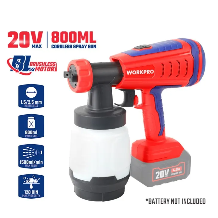 20V ব্রাশলেস স্প্রে গান